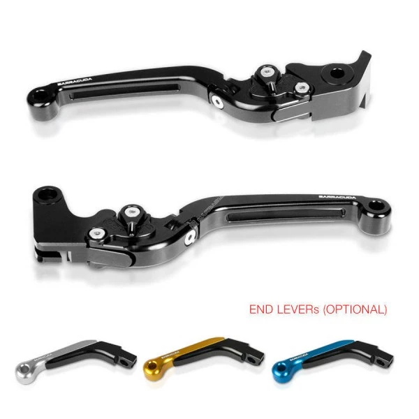 Kit Leve Freno E Frizione Barracuda SP612711 Per Suzuki 2 Kit Leve Freno E Frizione Barracuda SP612711 Per Suzuki - immagine 2