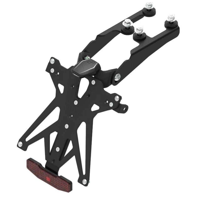 Kit Portatarga Con Catadiottro E Luce Targa Lightech KTARHO108 Per HONDA