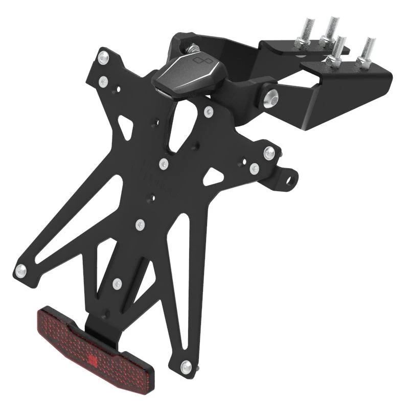 Kit Portatarga Con Catadiottro E Luce Targa Lightech KTARK20 Per KAWASAKI