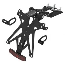 Kit Portatarga Con Catadiottro E Luce Targa Lightech KTARK26 Per KAWASAKI