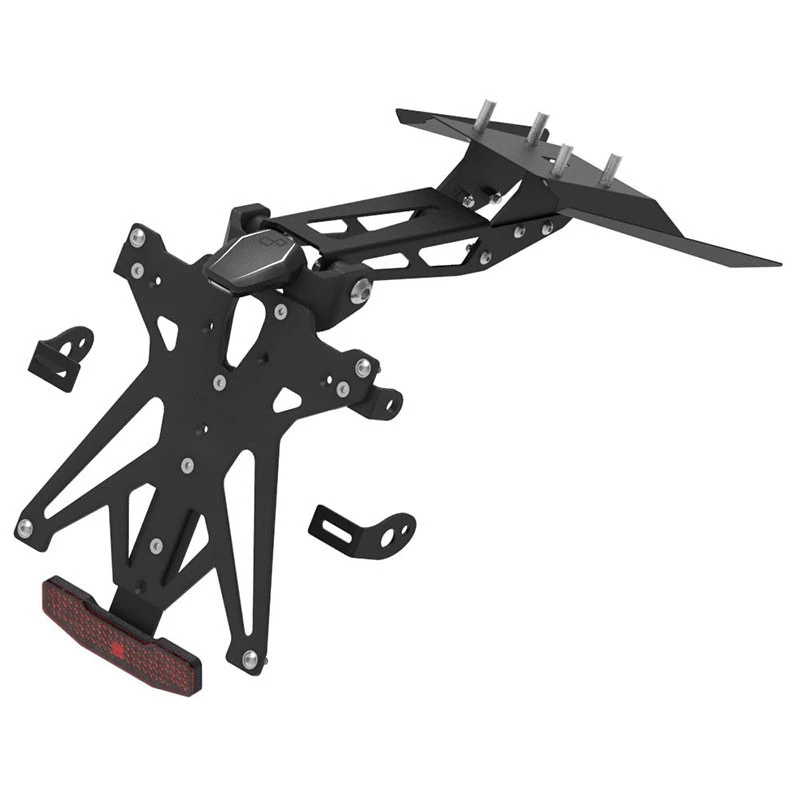 Kit Portatarga Con Catadiottro E Luce Targa Lightech KTARKT105 Per KTM