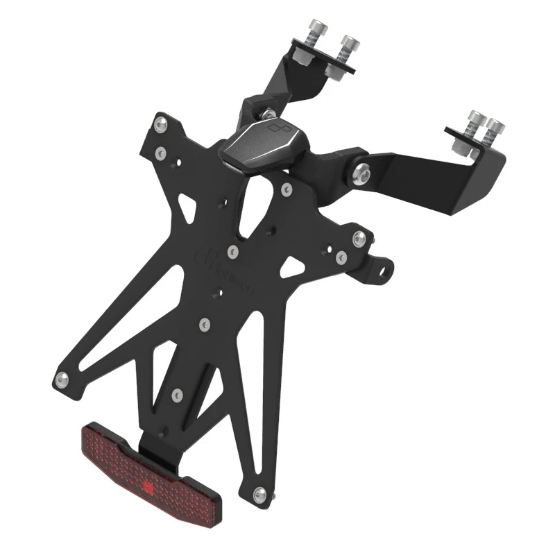 Kit Portatarga Con Catadiottro E Luce Targa Lightech KTARMV105 Per MV AGUSTA