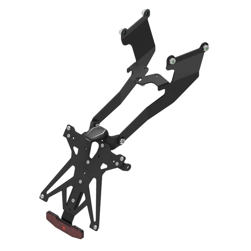 Kit Portatarga Con Catadiottro E Luce Targa Lightech KTARTR103 Per TRIUMPH