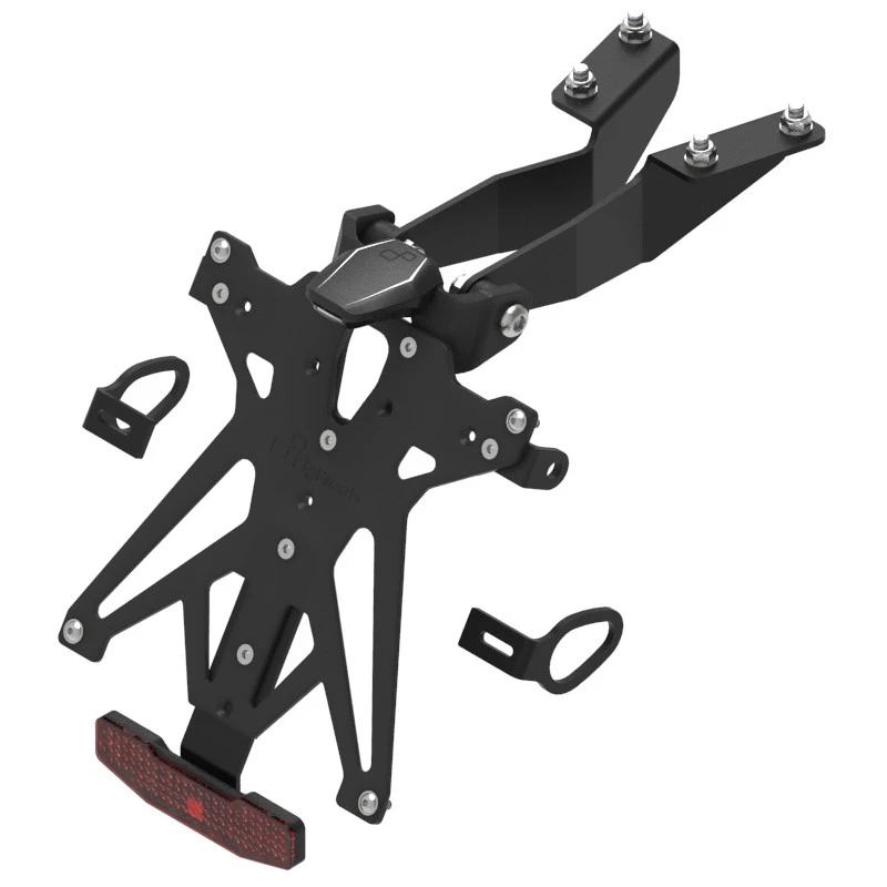 Kit Portatarga Con Catadiottro E Luce Targa Lightech KTARY16 Per YAMAHA