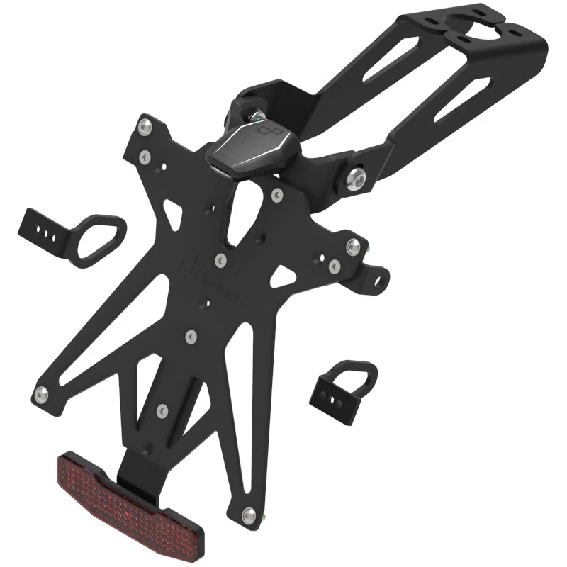 Kit Portatarga Con Catadiottro E Luce Targa Lightech KTARYA103 Per YAMAHA