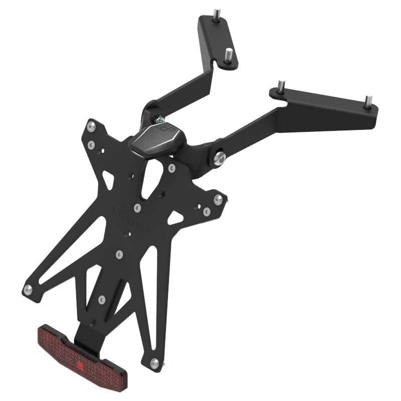 Kit Portatarga Con Catadiottro E Luce Targa Lightech KTARYA114 Per YAMAHA