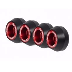 Kit Ricambi Protezioni Perni Ruota Lightech ARSU101 Per Suzuki Rosso