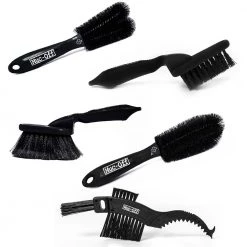 Kit Spazzole Super Per Pulizia Moto Muc-Off 5 Pezzi