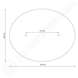 Kit Tabella Portanumero Barracuda BT1400 Argento Per BMW - immagine 3