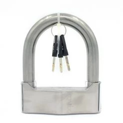 Lucchetto Kovix KSU-102 In Acciaio Inossidabile 18mm U 102mm