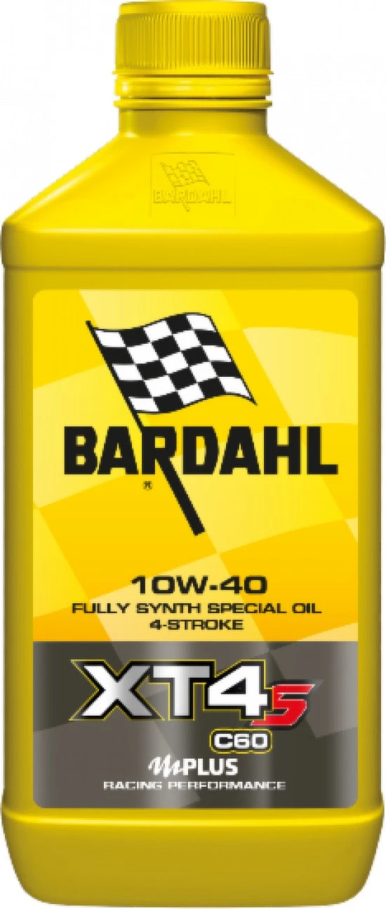 Olio Motore Lubrificante Bardahl XT4S C60 10W-40 1 Litro Per Motori 4T 1 Olio Motore Lubrificante Bardahl XT4S C60 10W-40 1 Litro Per Motori 4T