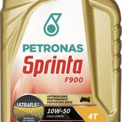 Olio Motore Lubrificante Petronas SPRINTA F900 10W-50 SN 1 Litro Per Motori 4T