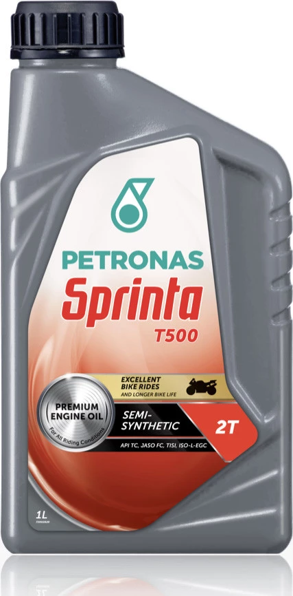 Olio Motore Lubrificante Petronas SPRINTA T500 1 Litro Per Motori 2T 1 Olio Motore Lubrificante Petronas SPRINTA T500 1 Litro Per Motori 2T