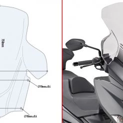 Parabrezza Givi D3115ST SUZUKI Burgman 400 (17-20)