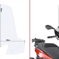 Givi Parabrezza Trasparente Piaggio Beverly 300 HPE 2021
