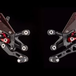 Pedane Regolabili Cambio Rovescio LighTech FTRKA009R R Version Kawasaki