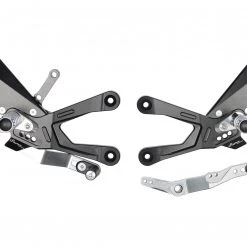 Pedane Regolabili Lightech FTRHO011 Con Poggia Piedi Fissi Per HONDA