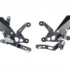 Pedane Regolabili Lightech FTRKA010 Poggia Piedi Fissi Per KAWASAKI