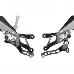 Pedane Regolabili Lightech FTRYA014 Con Poggia Piedi Fissi Per YAMAHA