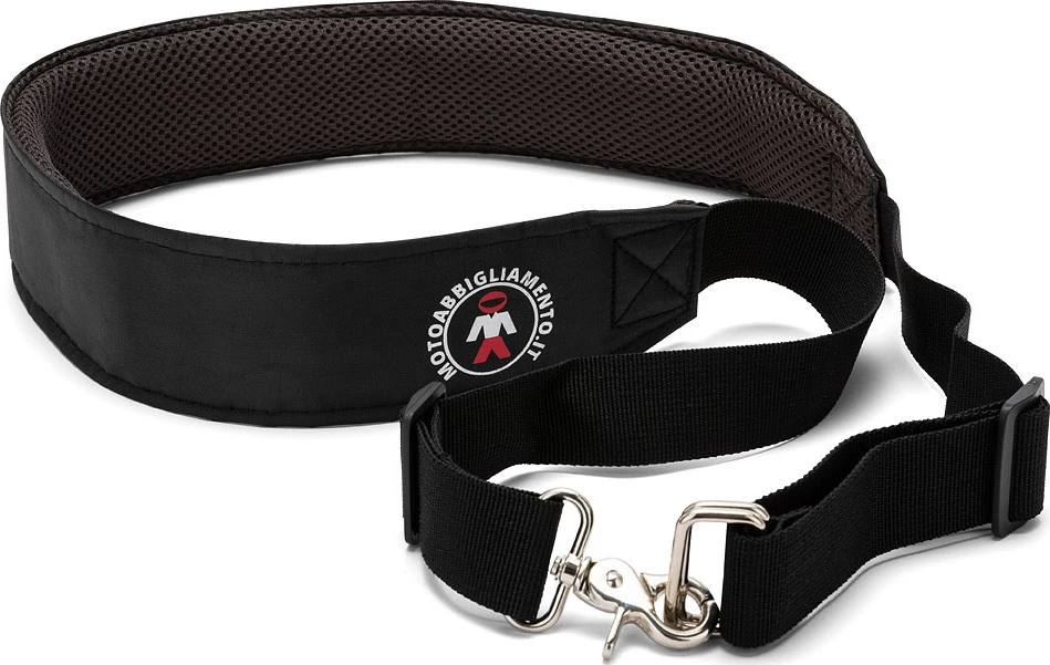 BEFAST Cinghia Tracolla Porta Casco Aggancio Doppia-DD Motoabbigliamento.it Nero 2 BEFAST Cinghia Tracolla Porta Casco Aggancio Doppia-DD Motoabbigliamento.it Nero - immagine 2