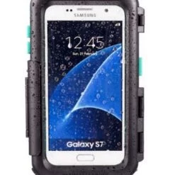 Porta Smartphone Midland Per Galaxy S7E Con Sistema Di Aggancio Per Manubri Tubolari