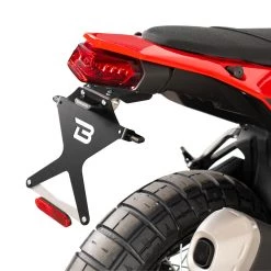 Portatarga Barracuda YT7104 Specifico Per YAMAHA Tènèrè 700 (19-21)