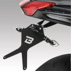 Portatarga Reclinabile Barracuda MB9104 Nero Per MV Agusta