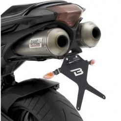 Portatarga Reclinabile YF6104BN Barracuda Nero Per Yamaha