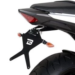 Portatarga Regolabile Barracuda HN1104BN Per Honda