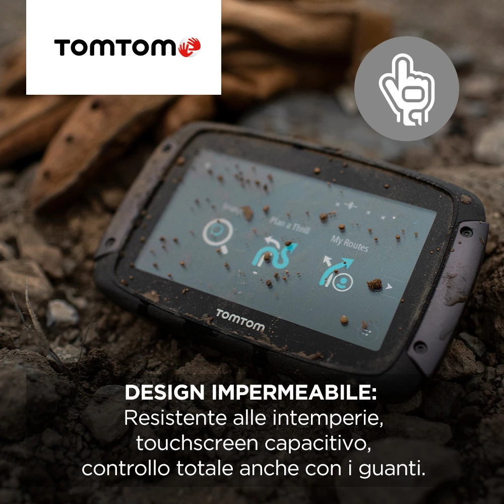 Navigatore Moto TomTom Rider 550 Special Edition Premium Pack Con Accessori Extra 6 Navigatore Moto TomTom Rider 550 Special Edition Premium Pack Con Accessori Extra - immagine 6