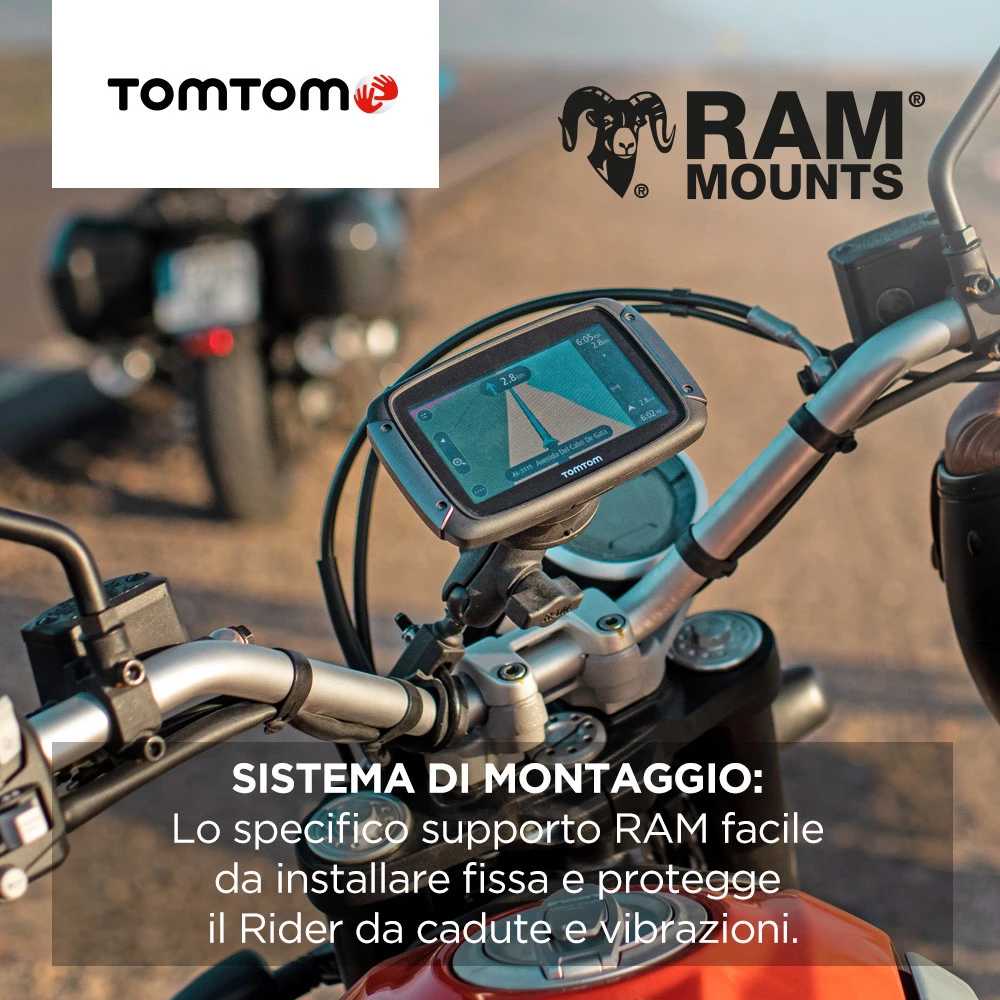 Navigatore Moto TomTom Rider 550 Special Edition Premium Pack Con Accessori Extra 7 Navigatore Moto TomTom Rider 550 Special Edition Premium Pack Con Accessori Extra - immagine 7