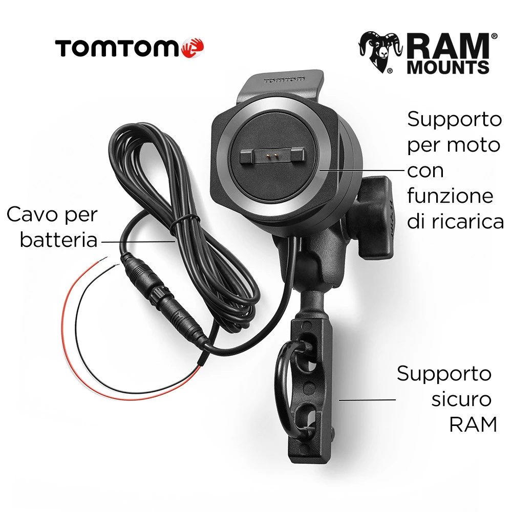 Navigatore Moto TomTom Rider 550 Special Edition Premium Pack Con Accessori Extra 8 Navigatore Moto TomTom Rider 550 Special Edition Premium Pack Con Accessori Extra - immagine 8