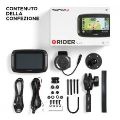 Navigatore Moto TomTom Rider 550 Special Edition -Offerta economica ACCESSORI MOTO rider 550 confezione 1