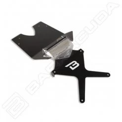 Portatarga Reclinabile Sottocodone E Faro Led Omologato Posteriore Barracuda HN610407BN Nero Per Honda