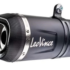 Scarico Completo LeoVince Nero Omologato In Acciaio Per Yamaha Tracer