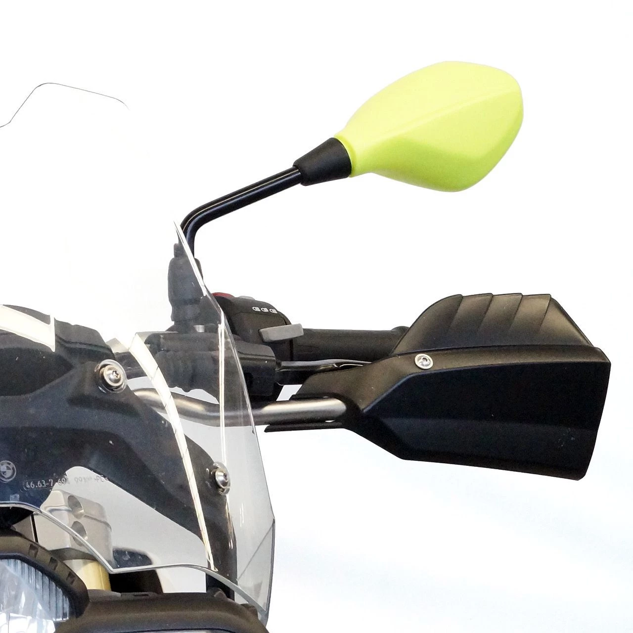 Specchio Retrovisore Universale Destro FAR 7164 Omologato Giallo 2 Specchio Retrovisore Universale Destro FAR 7164 Omologato Giallo - immagine 2