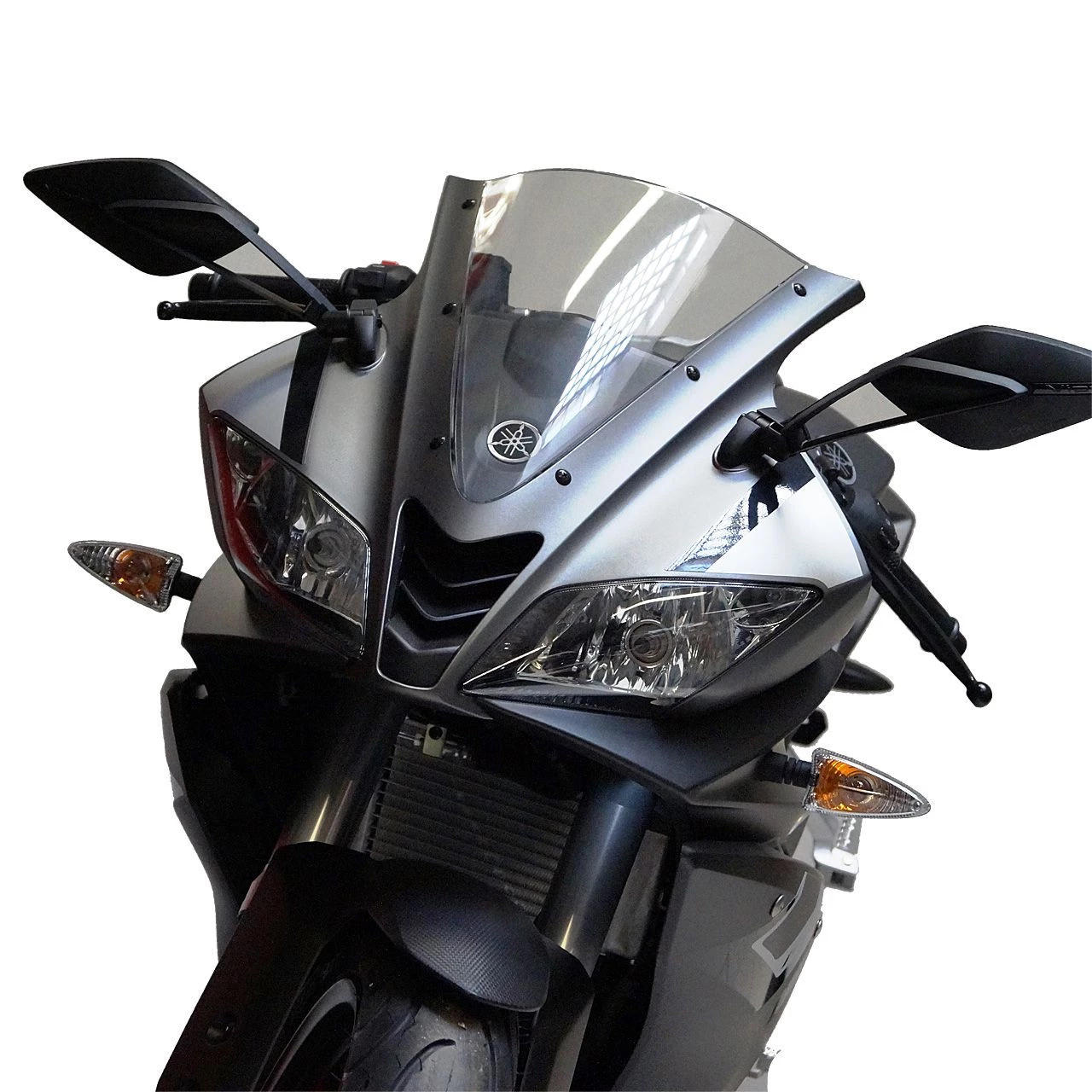 Specchio Retrovisore Universale Sinistro FAR 7461 Omologato Per Moto Attacco Carena Nero - immagine 2