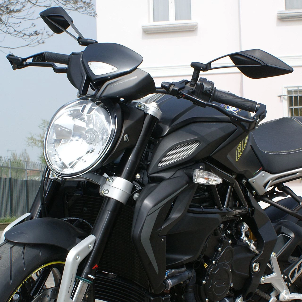 Specchio Retrovisore Universale Sinistro FAR VIPER 8 7341 Omologato Nero 3 Specchio Retrovisore Universale Sinistro FAR VIPER 8 7341 Omologato Nero - immagine 3