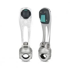 Cube Intuitive Supporto Per Manubrio Cube X-Guard A Plus Narrow Argento