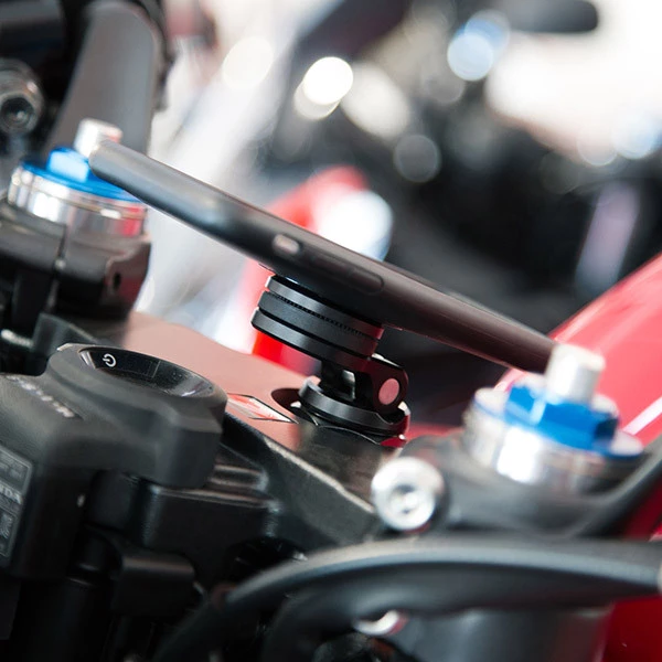 Supporto Porta Smartphone SP Connect SP MOTO STEM MOUNT Attacco Per Canotto Di Sterzo - immagine 5