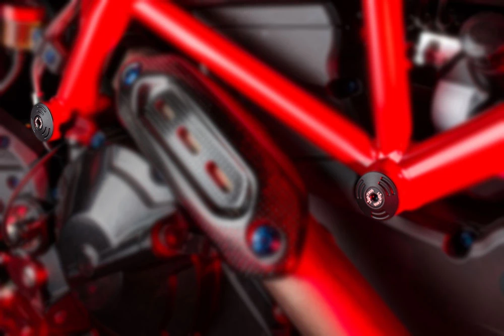 Tappo Telaio Lightech CFT101 Argento Diametro Est 25 Int 20-21,5 - immagine 2