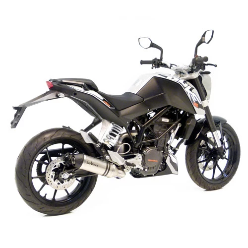 Terminale Di Scarico LeoVince LV One Omologato In Acciaio Per Ktm - immagine 2