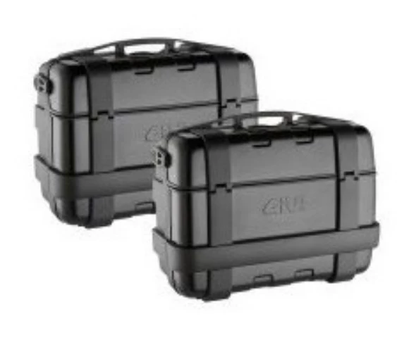Coppia Valigie Laterali Givi Trekker 46 Litri Nero 1 Coppia Valigie Laterali Givi Trekker 46 Litri Nero