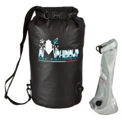 Borsa Impermeabile Da Sella Amphibious Tube Light Evo 5 Nero